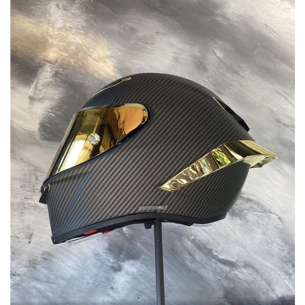 AGV PİSTA GP RR MAT KARBON GOLD